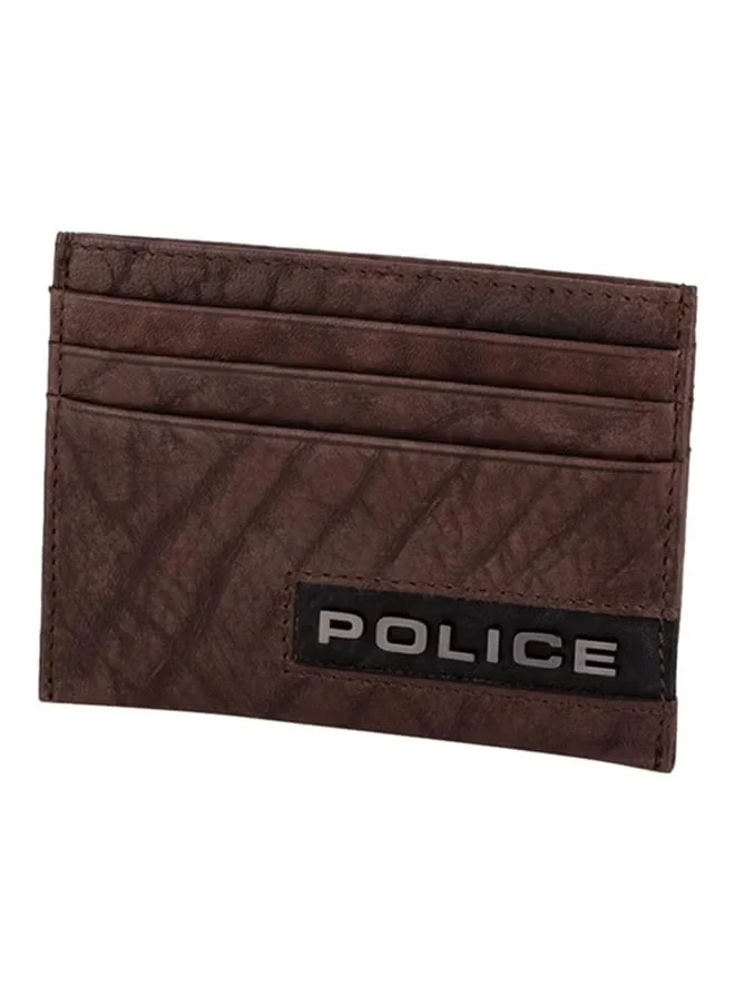 بوليس Police Ltr Card Case Dark Brown Droid, Dark Brown (4895148689172)