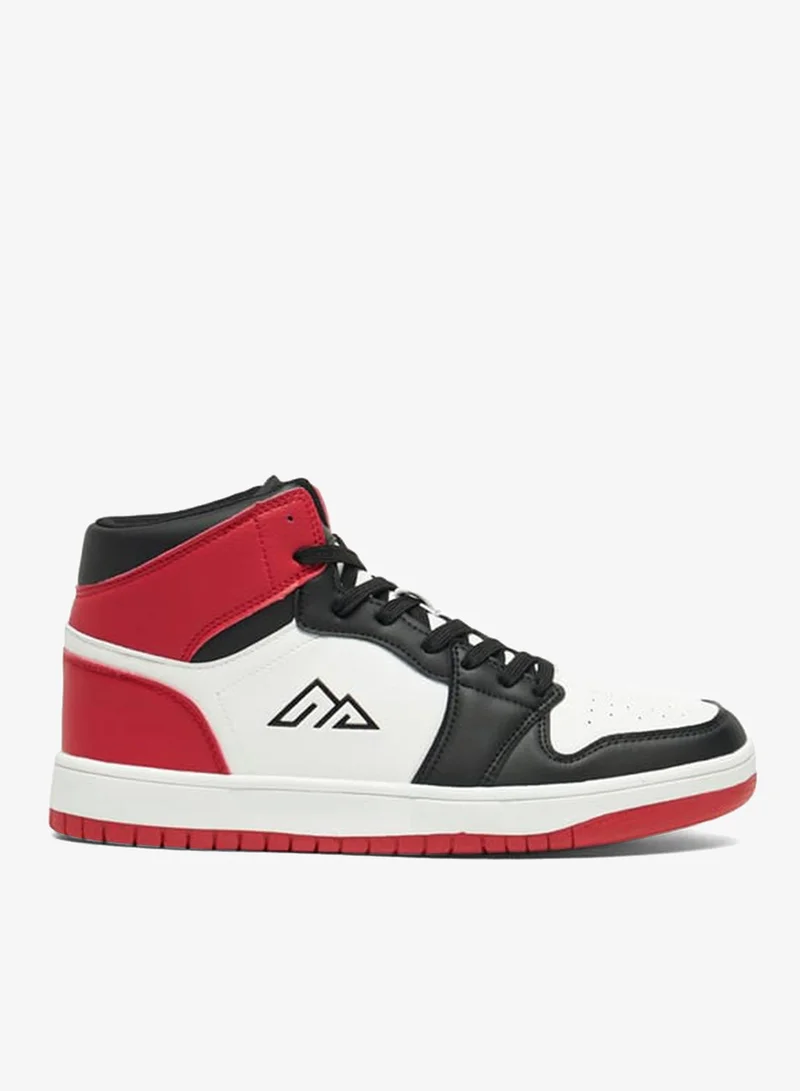 شو اكسبرس سنيكرز رجالي بألوان متداخلة ورباط