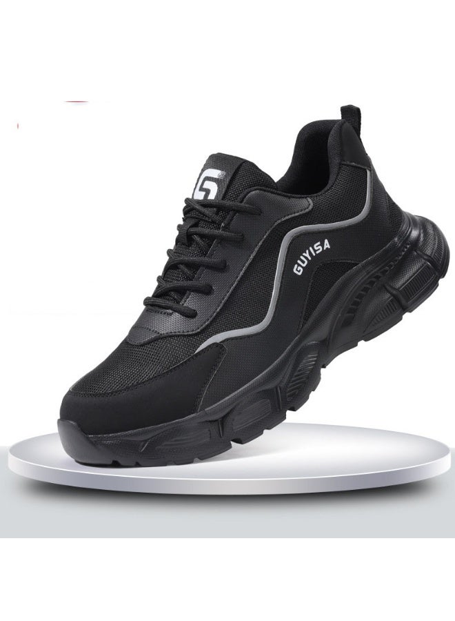 GUYISA Outdoor Safty Work Shoes  Anti-smashing Puncture Comfortable Breathable Anti Slip Abrasion Resistant Sole Protective Shoes - Image 1