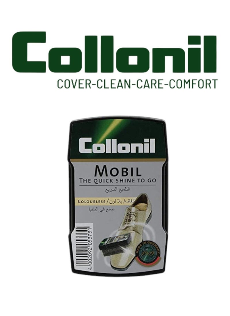 Collonil - Collonil Mobil Sponge Colorless – Instant Shine & Color Revitalization for Leather - Image 1