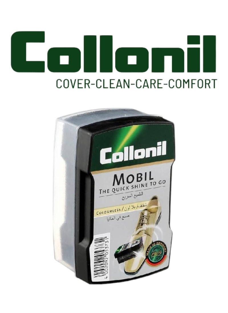 Collonil - Collonil Mobil Sponge Colorless – Instant Shine & Color Revitalization for Leather - Image 1