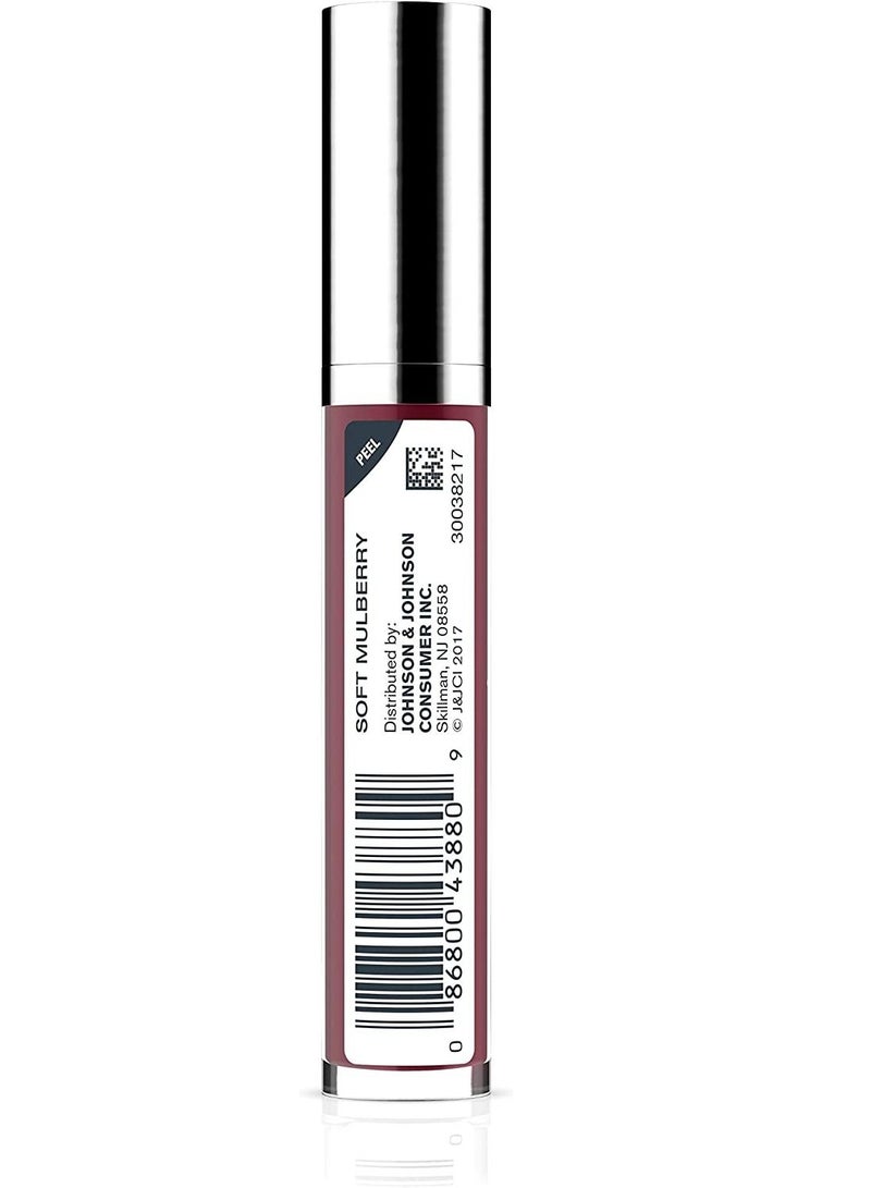 Neutrogena Hydro Boost Hydrating Lip Shine, 100 Soft Mulberry Color, 0.10 oz - Image 2