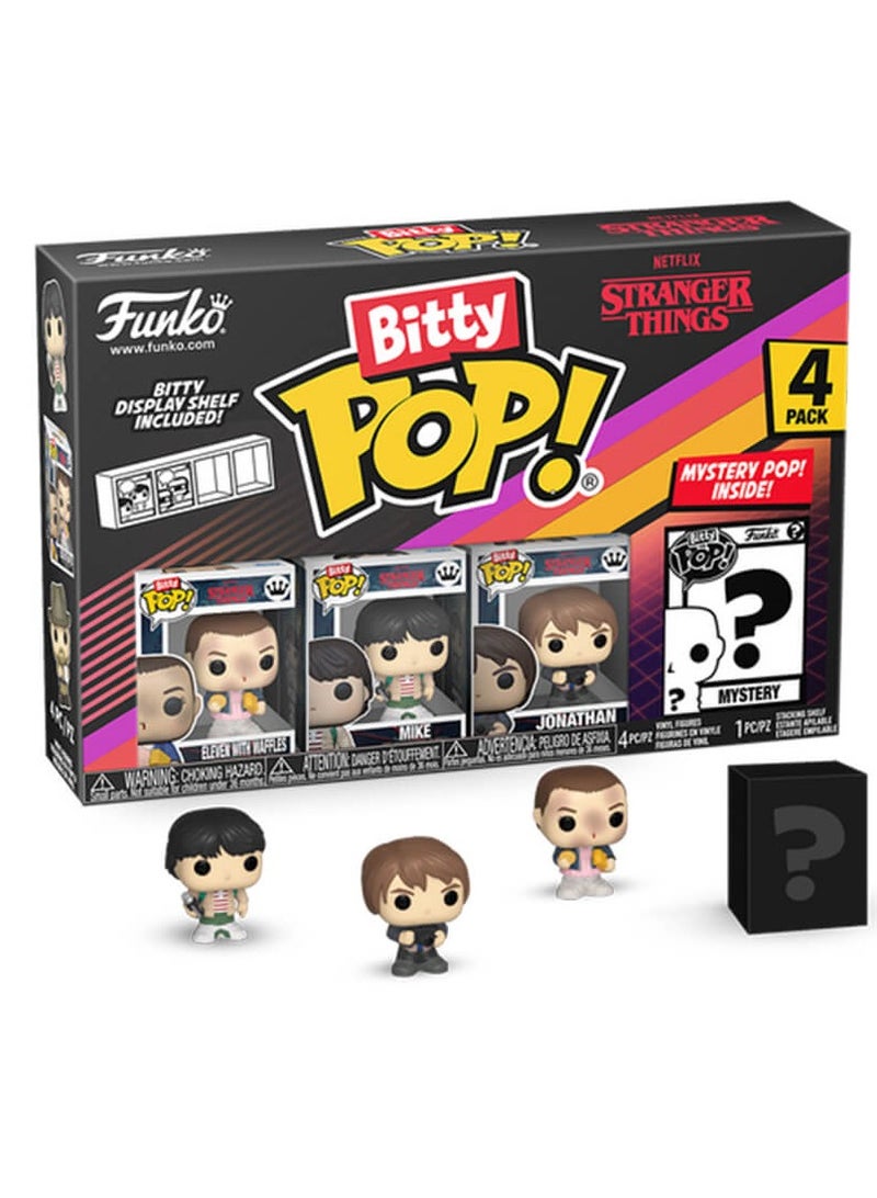 Funko Bitty Pop! Tv Series: Stranger Things - Eleven 4-Pack - Image 1