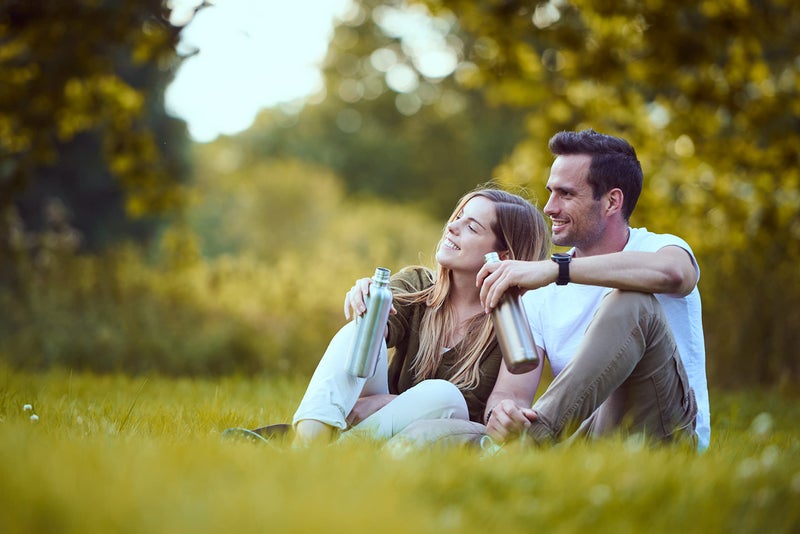 MATE OF STEEL Soda Stream Bottle 35oz Stainless Steel Water Bottle Replacement for Sodastream Terra, Fizzi, Art - Leak-Proof Dishwasher Safe Plastic Free Metal Sodastream Bottles Sport gym 1 liter - Image 2