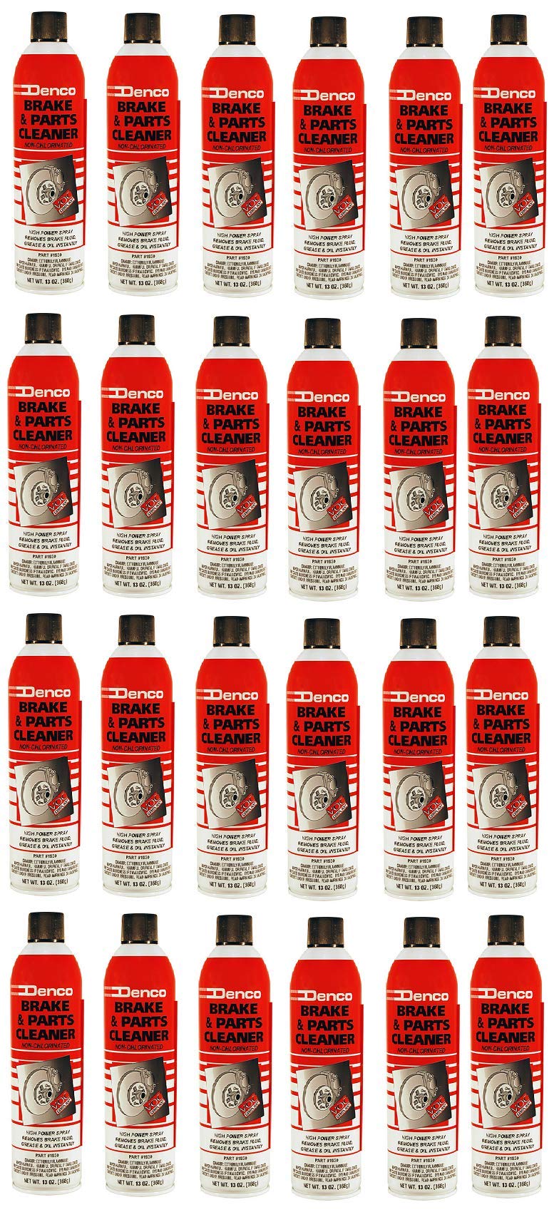DENCO DISTRIBUTING, INC. Denco 1930 Brake Parts Cleaner 13 OZ Net Wt 153 FL OZ 12 to 88 Pack 24 - Image 2
