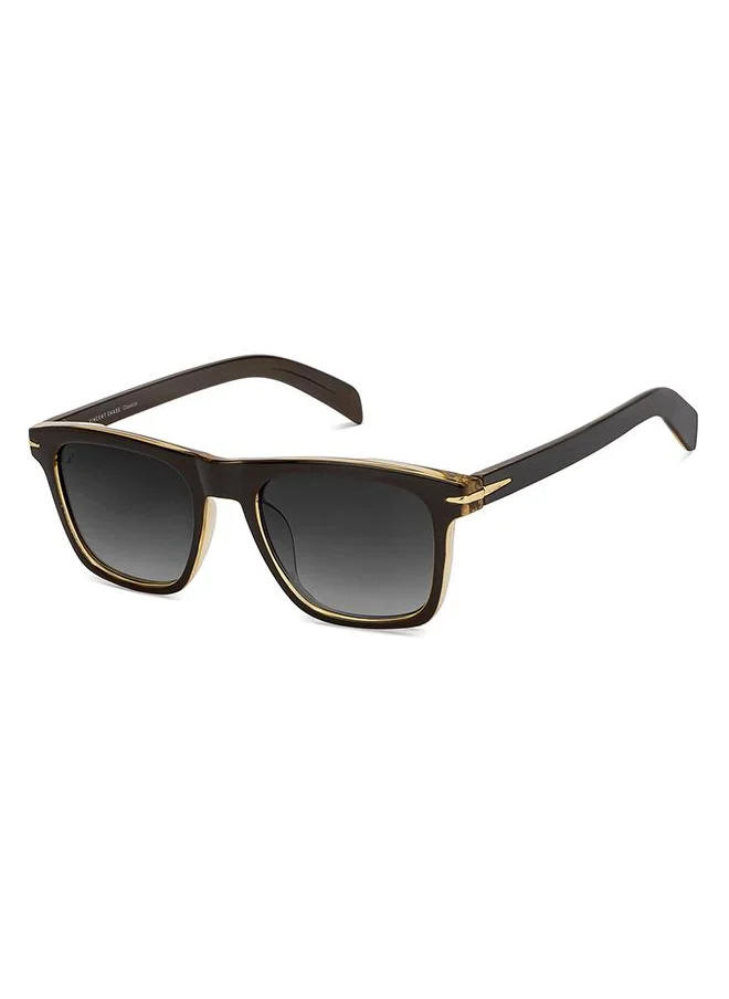 VINCENT CHASE Full Rim Square Classics Branded Latest And Stylish Sunglasses Polarized And 100% UV Protected Unisex Large VC S16743