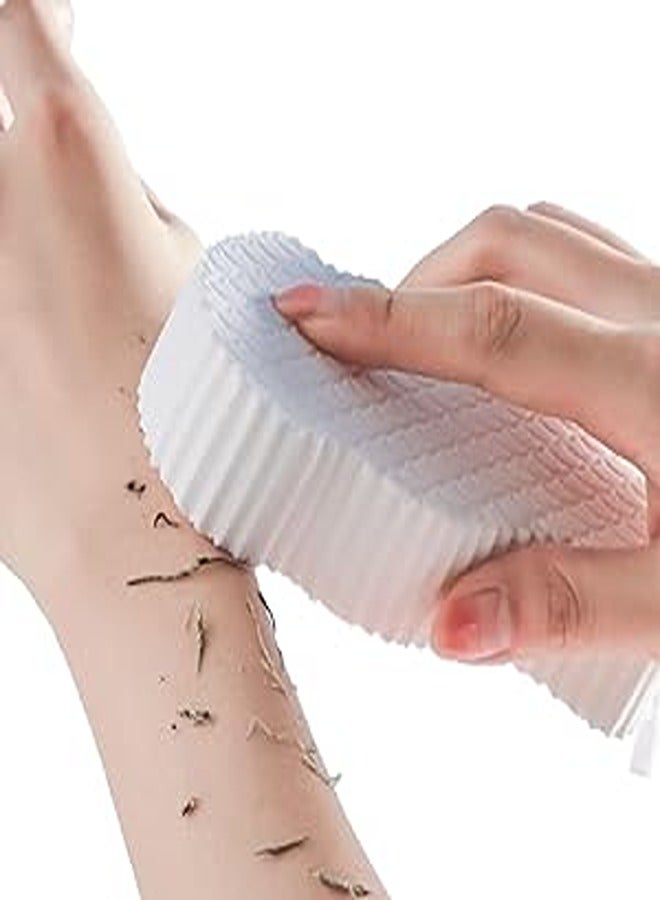 Defemim Exfoliating Bath Sponge,Super Soft Bath Sponge,Premium Bath Sponge,Bath Body Shower Sponge for Adults Children and Pregnant Women (White) (Assorted Colors)