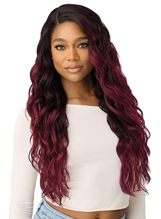 Outre Lace Front Wig - Melted Hairline - MH 106 (DRST2/ROSE BROWN) - Image 1