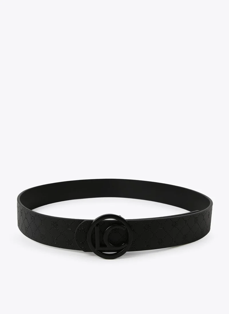 Lola Casademunt Reversible LC Monogram belt