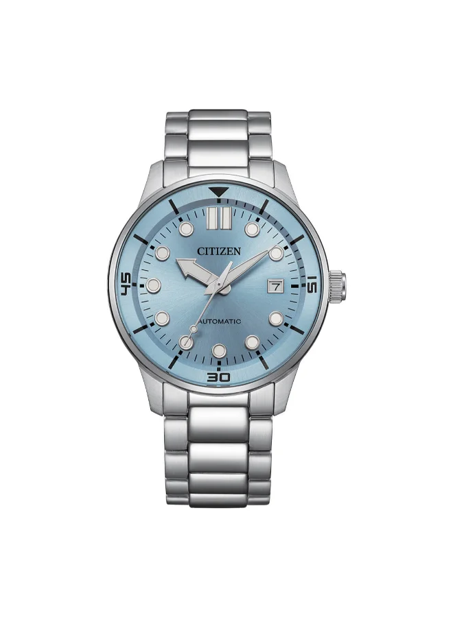 سيتيزن Men's Stainless Steel Strap Mechanical Men Watch NJ0191-83L - 40 mm