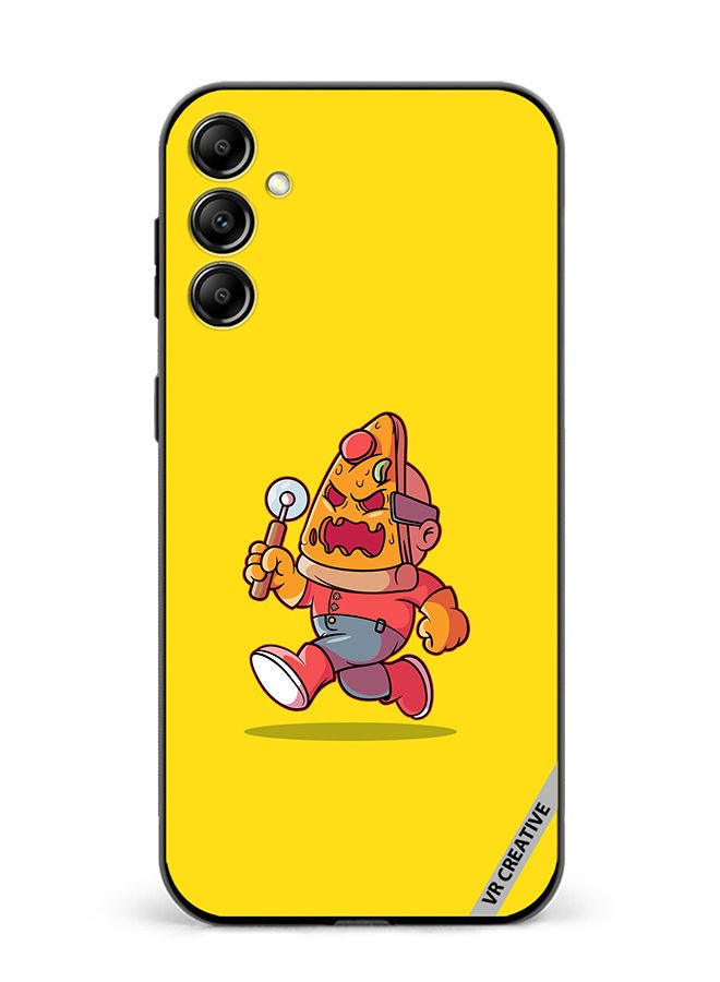 VR CREATIVE Protective Case Cover For Samsung Galaxy M14 Pizza Killer Design Multicolour - Image 1