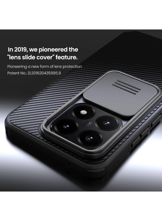 Nillkin Case Designed for Xiaomi 15T nillkin CamShield case Protective Cover with Camera Protector Hard PC Ultra Thin Anti-Scratch Phone Case For Xiaomi 15T 5G 2025 Black - Image 3