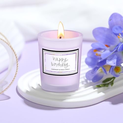 Pradnel Birthday Gifts for Women Happy Birthday Purple Gift Baskets for Woman Unique Gift Sets for Women Gifts Box for Woman Friendship Mom Sister Best Friend Female Her - Image 4
