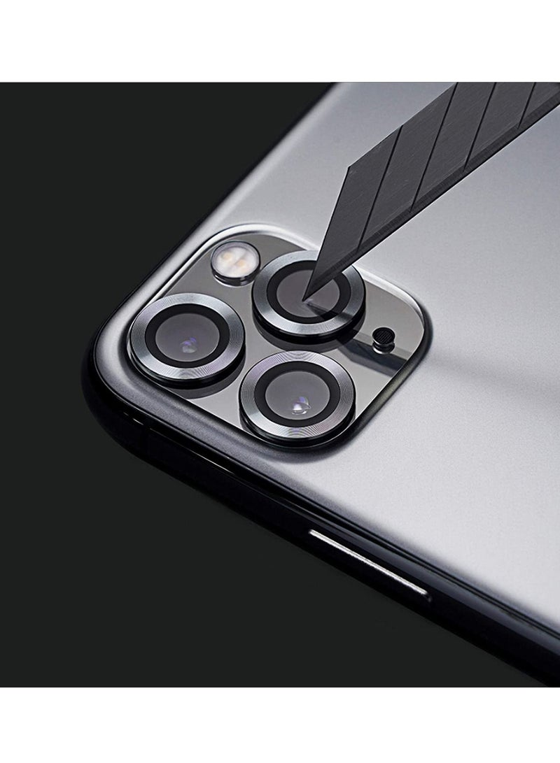 DUSALA Camera Lens Protector for iPhone 13 Pro/Pro Max Series (Dark Gray) - Image 2