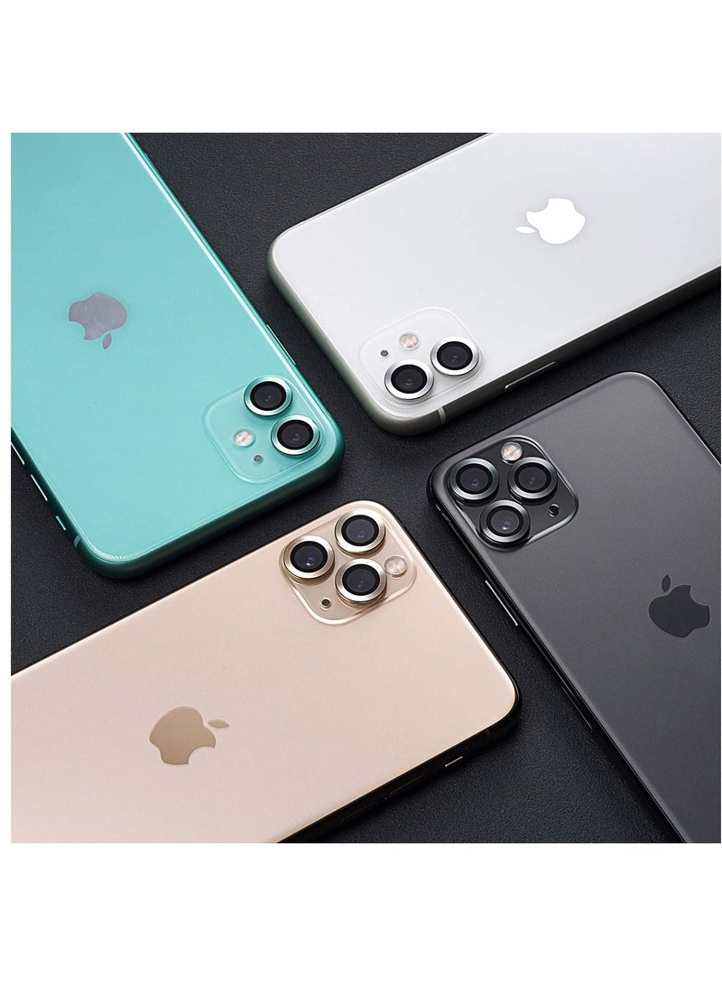 DUSALA Camera Lens Protector for iPhone 13 Pro/Pro Max Series (Dark Gray) - Image 4