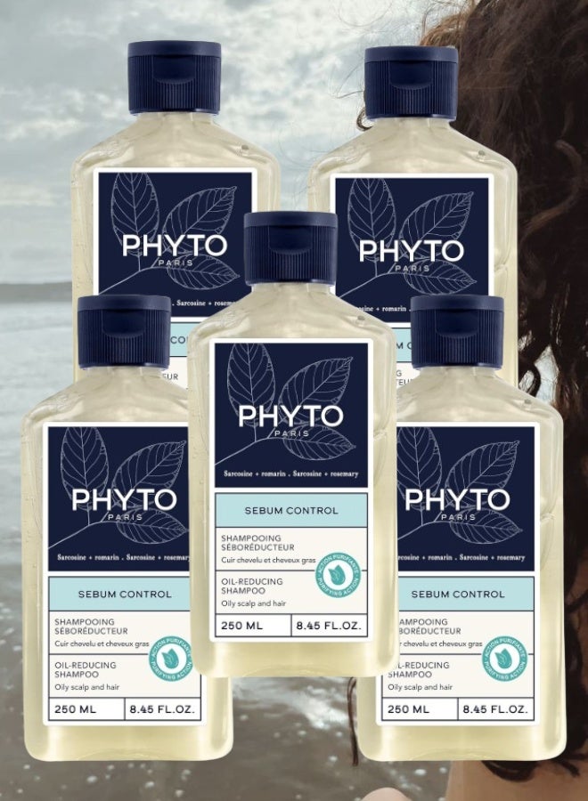 فيتو 5 قطع شامبو فيتو للتحكم في الزيوت وتقليل الزيوت 250مل - Image 1