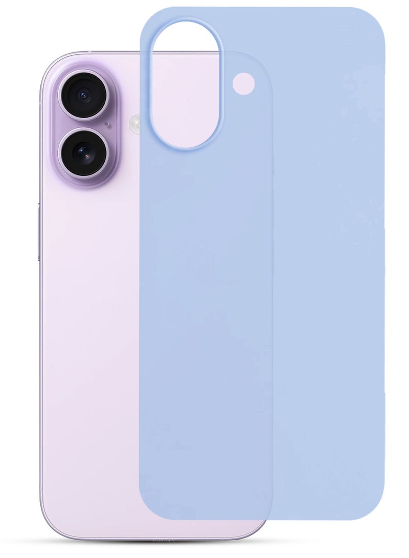 CATANES Air Skin Frosted Matte Case for iPhone 17 - Stylish Ultra Slim Back Cover - Light Blue - Image 1