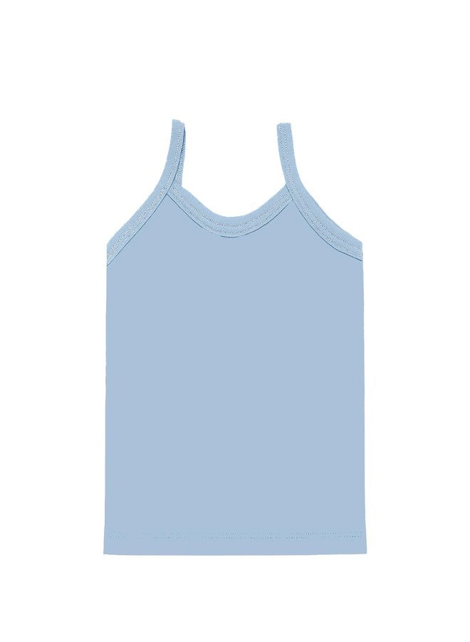 Kidbea® Baby Girls Cotton Camisole Vests | Cute Prints, Sleeveless, Skin-Friendly Summer Wear, Pack of 3 (1-2 Years) - Image 5