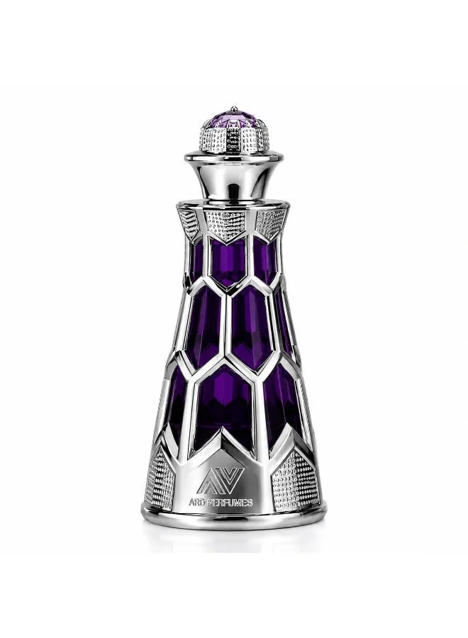 ARD PERFUMES Ard Perfumes Ghazal Attar l (CPO) for Women, Alcohol-Free Lemon, Jasmine, Rose, Musk & Amber – Long Lasting Arabic Fragrance, 20ml