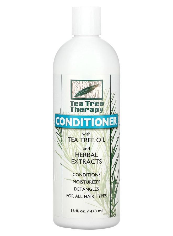 Tea Tree Therapy Conditioner With Tea Tree Oil and Herbal Extracts 16 fl oz (473 ml)