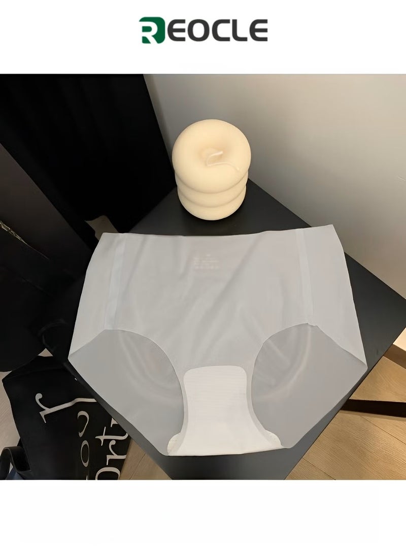 ريوكل ملابس داخلية نسائية مريحة بدون درزات، سراويل داخلية رقيقة للغاية من الحرير الجليدي، ملابس داخلية من الحرير الجليدي لا تترك علامات - Image 1