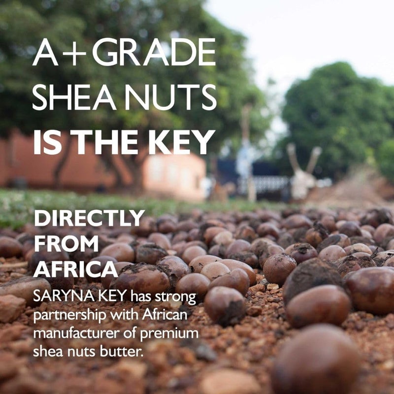 Saryna Key Hair Oil for Damage Repair - Pure African Shea Butter with Keratin & Vitamin E for Hair Treatment - Frizz Control & Split End Repair Hair Serum - Moisturizes, Shines, Softens (50ml/1.87oz) - Image 3