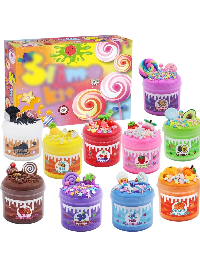 CALL PLAY Slime Kit for Kids,Slime Pack to DIY Soft, Cloud,Butter, Glitter, Slime Making Kit Party Favors Gift Toys for Girls and Boys - Image 1
