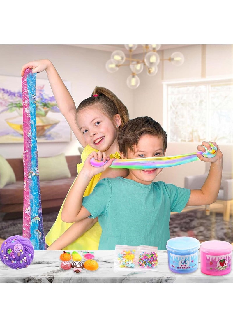 CALL PLAY Slime Kit for Kids,Slime Pack to DIY Soft, Cloud,Butter, Glitter, Slime Making Kit Party Favors Gift Toys for Girls and Boys - Image 2