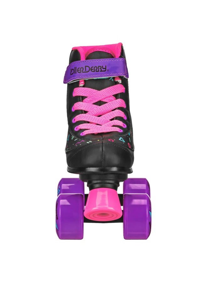 Roller Derby FireStar Youth Girl's Roller Skate Midnight Prism Size 3 - Image 3