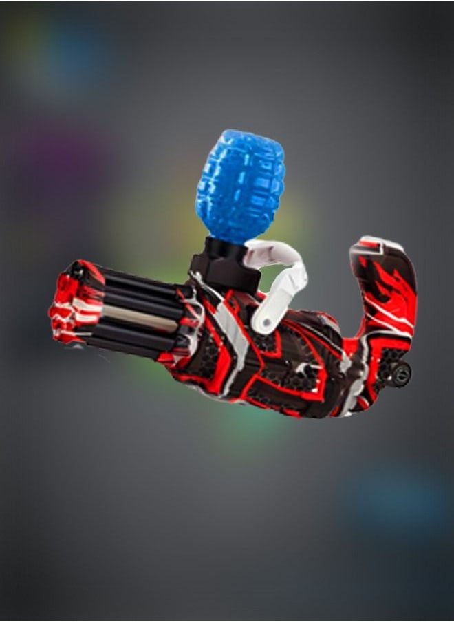 Generic - Automatic Electric Toy Gun Camouflage Design Splatter Ball Gel Blaster Toy Gun with Water Beads Eco Friendly Outdoor Activities Team Shooting Game for Kids Birthday Gift for Children 33.5x11x16.5 Centimeter - Image 1