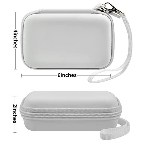 ANKHOH Travel Case for UCOMX for Nano/for Iseyyox/for LISEN/for RTOPS 3 in 1 Wireless Charger, Foldable Magnetic Charging Station Storage Holder Bag for Fast Charge Pad Cable and Adapter, White-Box Only - Image 5