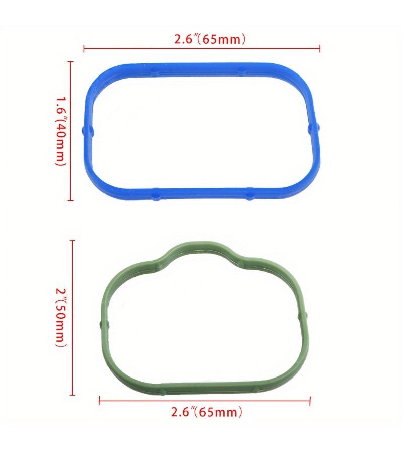 Automotive Intake Manifold Upper And Lower Rubber Gasket For Chrysler Dodge Jeep Volkswagen 3.2 3.6L DOHC - Image 2