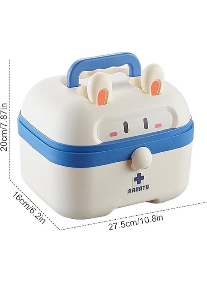 UREVO Doctor Kit for Toddlers, Simulation Medical Suitcase Toy Set, Simulation Suitcase Toy with Realistic Tools,Children Role Play Doctor, Multifunctional Medical Tool - Image 3