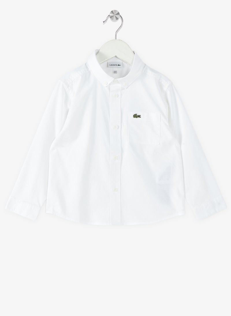 LACOSTE Kids Long Sleeve Shirt - Image 1