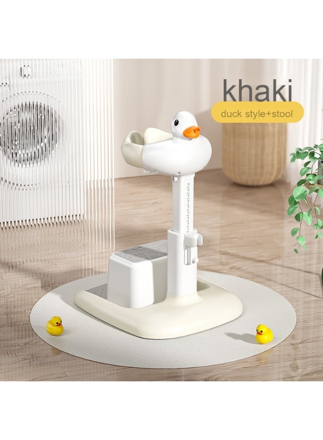 Baby Standing Bath Helper, Infant Toddler Bath Tub, Newborn Bathing Station - Image 1