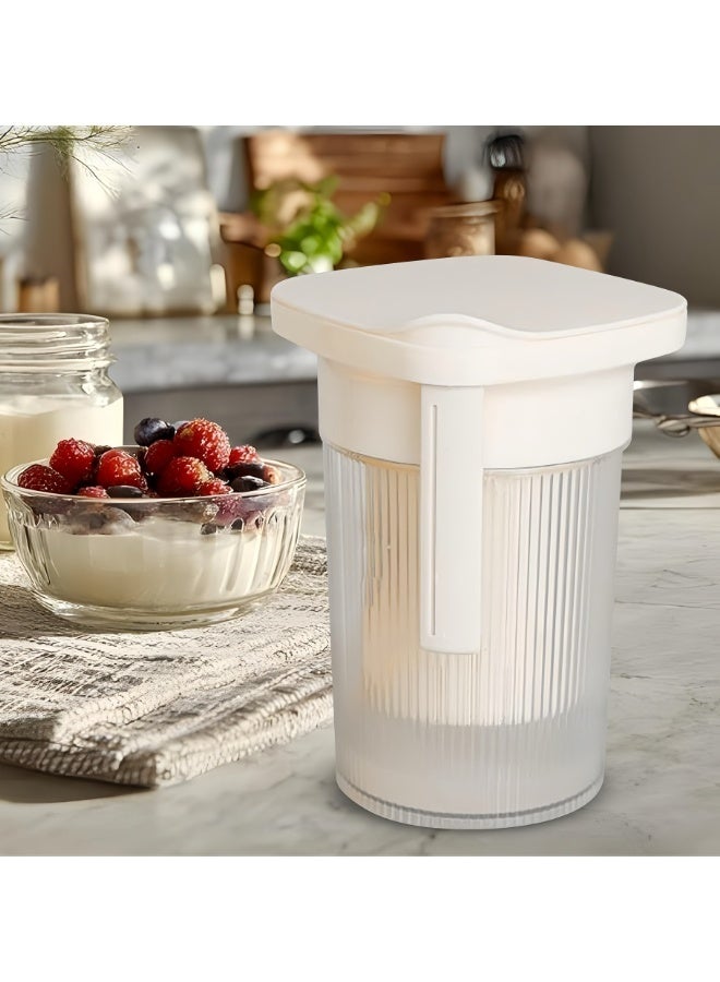 Yogurt Strainer,Greek Yogurt Strainer,Reusable Fine Mesh Yogurt Strainer,Homemade Juice Filter,Food Strainer, Cheese Fermentation, Juice Extraction, Coffee Brewing, Milk Prep - Image 5