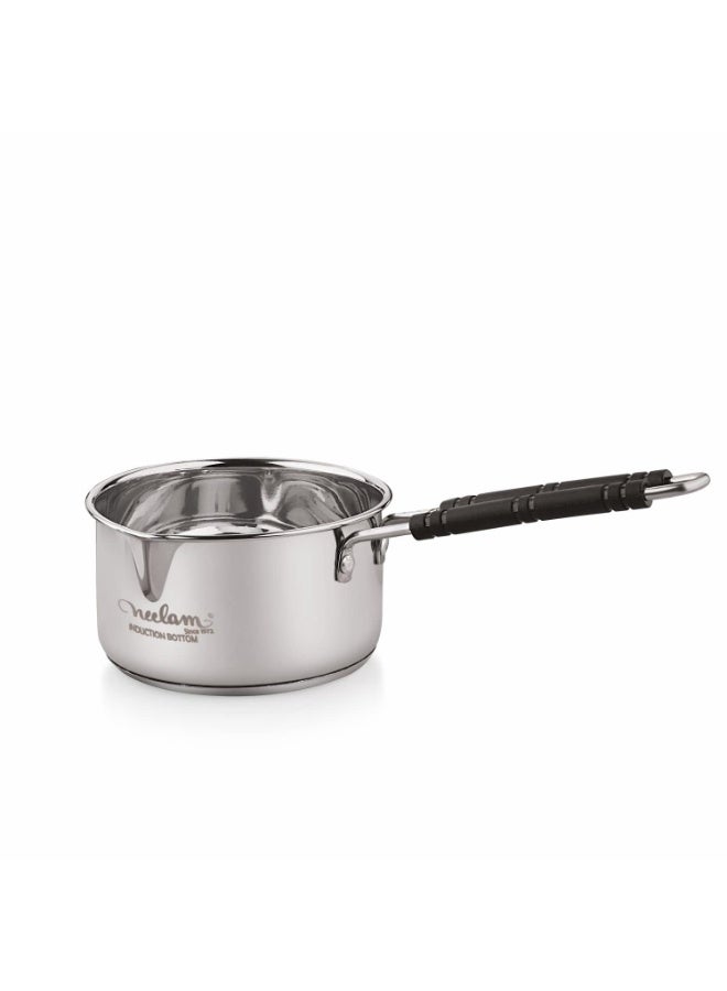 neelam  Stainless Steel Sauce Pan, 1150ml, 1 Piece (Silver) - Image 3