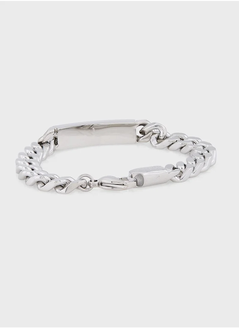 GUESS Juxb03002Jwstbks Simple Enamel Bracelet