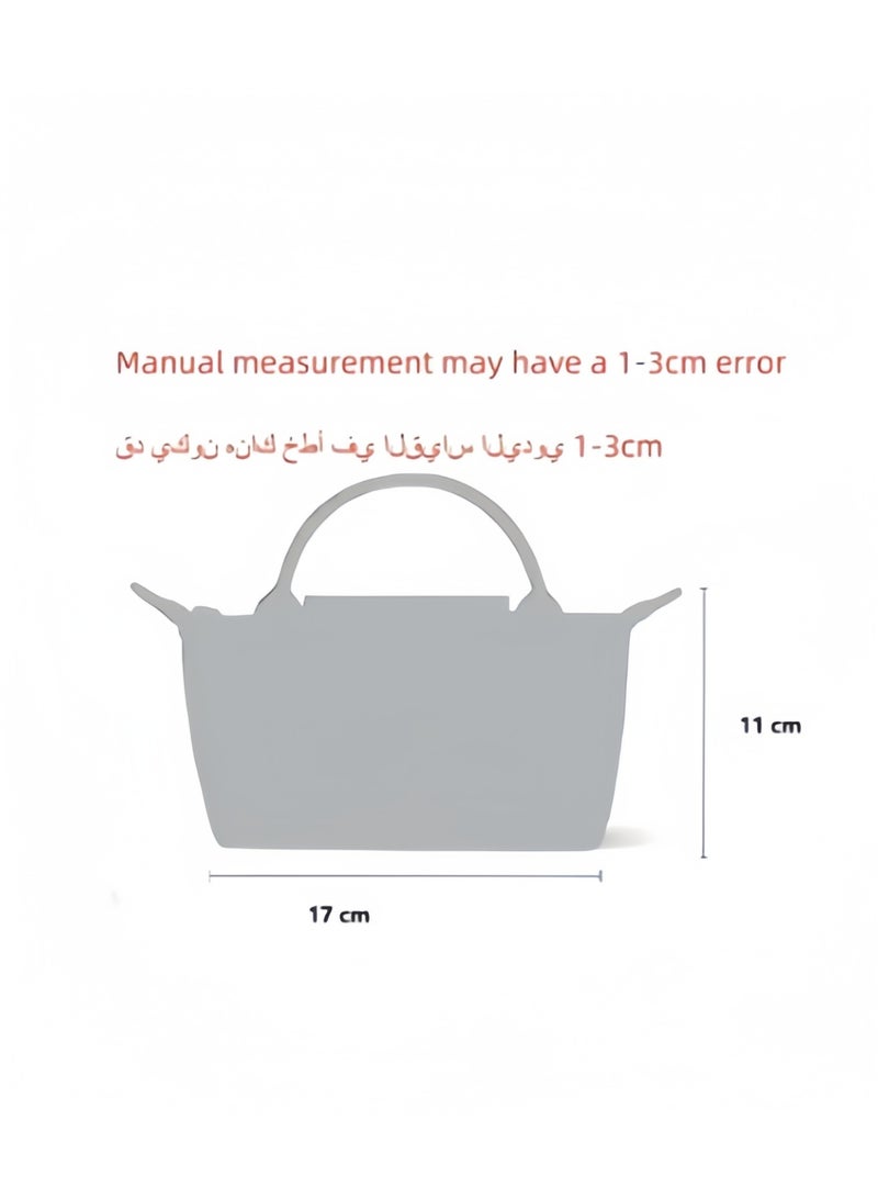 لونج شامب Longchamp Le Pliage مصغر حزام الكتف أزياء النساء الكلاسيكية متعددة الاستعابات حقيبة صغيرة ماكياج، حقيبة يد، حقيبة كتف، حزام كتف - Image 5