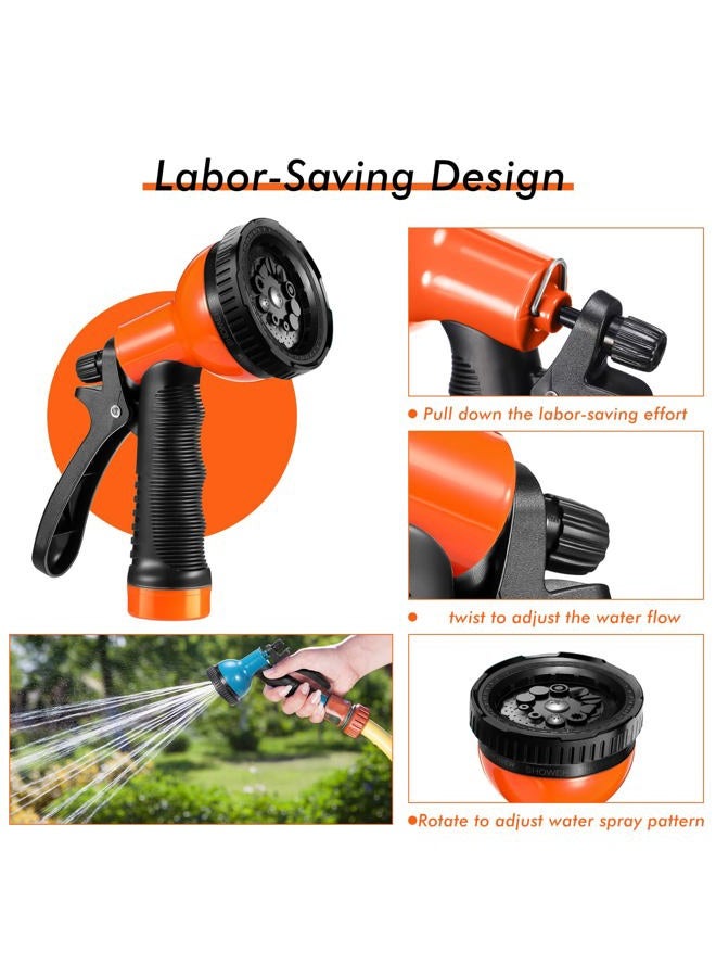 Hoolerry Garden Hose Nozzle Multifunctional Water Hose Sprayer Nozzle with 10 Adjustable Watering Patterns High Pressure Garden Sprayer Hose Nozzle Sprayer Heavy Duty for Watering Washing (Multicolor, 6 Pcs) - Image 3