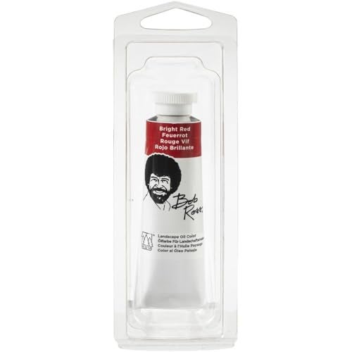 Bob Ross Landscape Oil Paint 37ml-Bright Red - Image 1