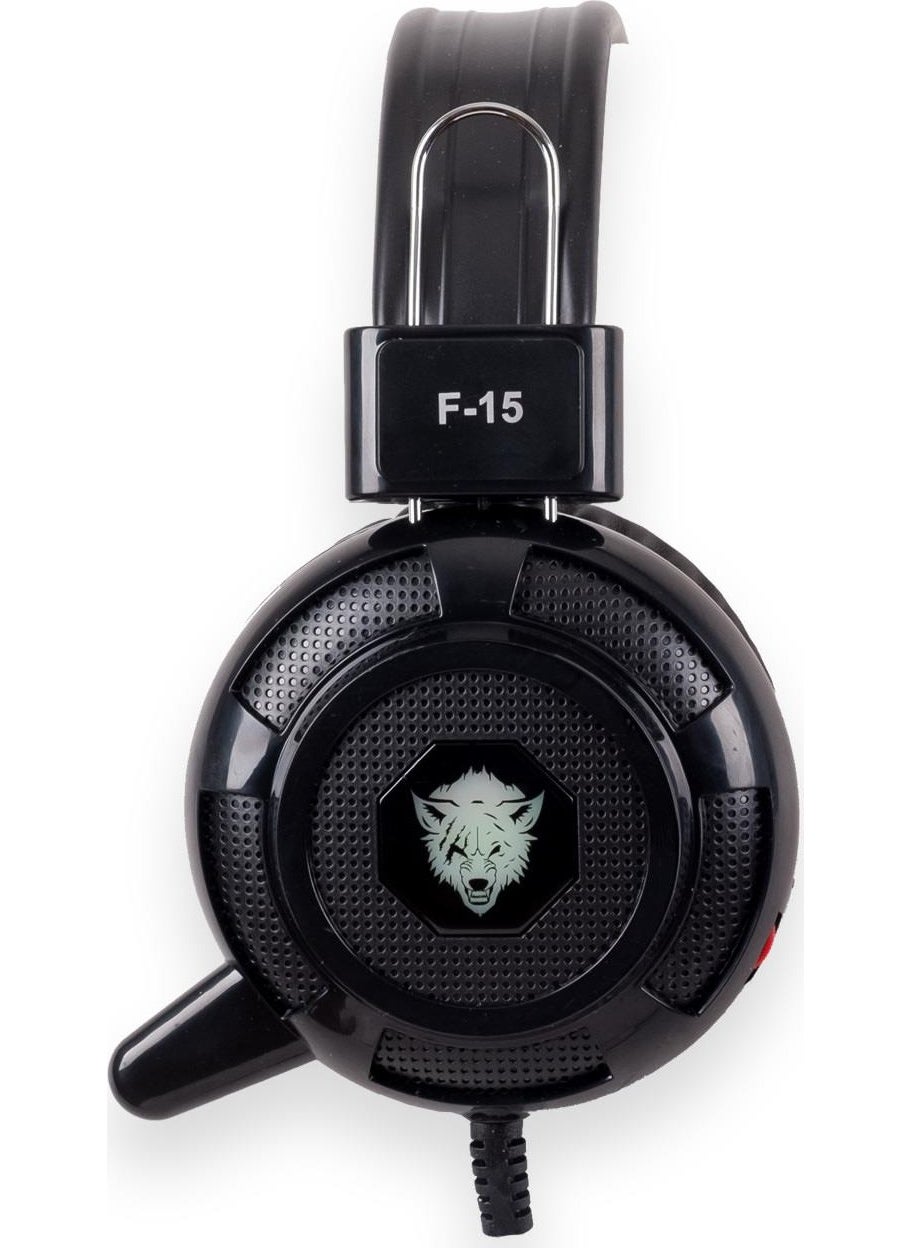 Yr-F15-B Gaming Headset with Microphone and Light Black - pzsku/Z0DF6FAE7A3A648215A63Z/45/_/1740639724/2f5d7a71-b67a-4bc5-aee5-259ddc1e5562