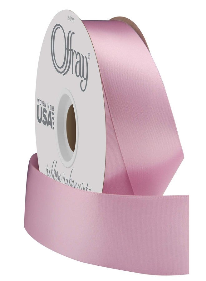 Berwick Offray 1.5" Wide Double Face Satin Ribbon LightOrchidPurple50Yds, 50 Yards, Light Orchid - Image 2