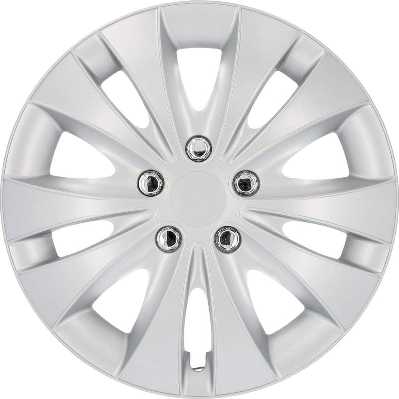 Cartrend 70277 Wheel trim set "Storm" with chrome nuts; set of 4, 35.56 cm (14 inches) - set of 4 - Image 1