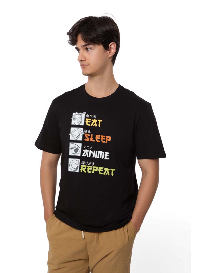 Premoda تي شيرت قطني كاجوال بقصّة عادية - Image 1