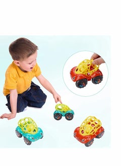 Baby Toy Cars Soft Rubber Hand Rattle Car Hole Ball Toy Early Educational 6-12 Months Boy Girl Infant (Red+Green) - pzsku/Z0DF7471AFC1724E1F01EZ/45/_/1717031080/376a2a68-6bff-4e32-bf66-2fb65b8cf656