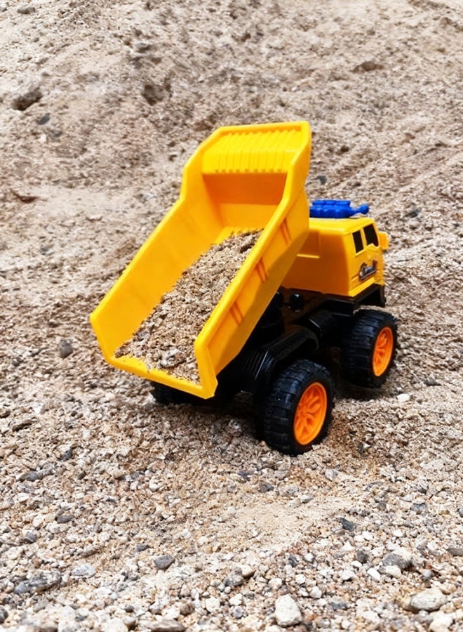 XiuWoo Dump Truck Toy Construction Vehicle – Simulates sliding and pushing functions, can rotate 360 ​​degrees, suitable for boys and girls aged 3 and up to play in the sand outdoors and engage in construction toy games. - Image 3