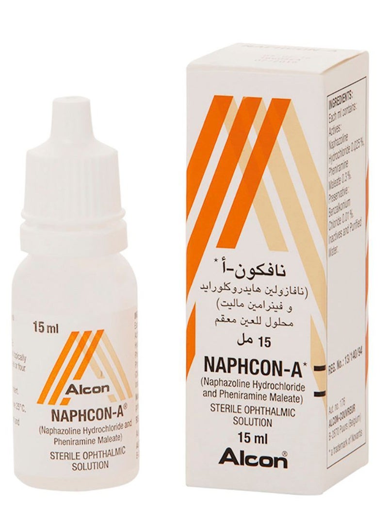Alcon Naphcon A Eye Drops 15 Ml - Image 1