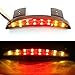 MISS MOLY MISS MOLY Motorcycle Chopped Rear Fender Edge LED Brake License Plate Tail Light Stop Running Light Turn Signal Lamp  - Image 2