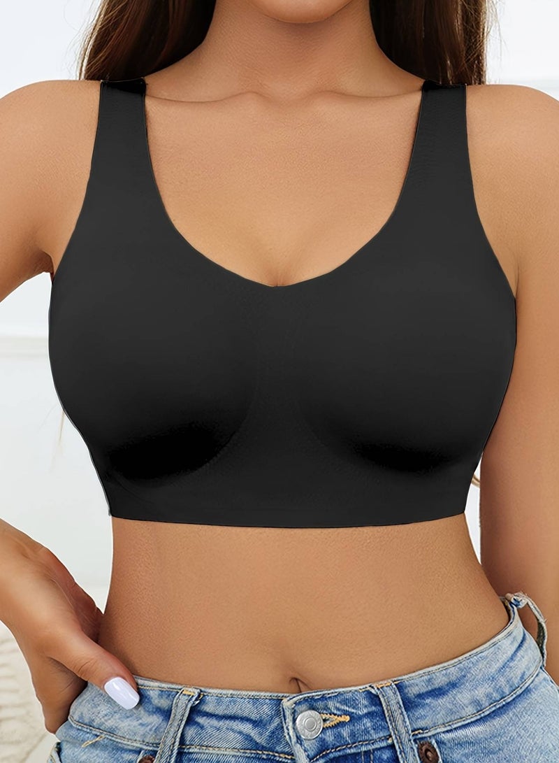 Women's Invisible Seamless Padded Wire-free Bra  - Image 1